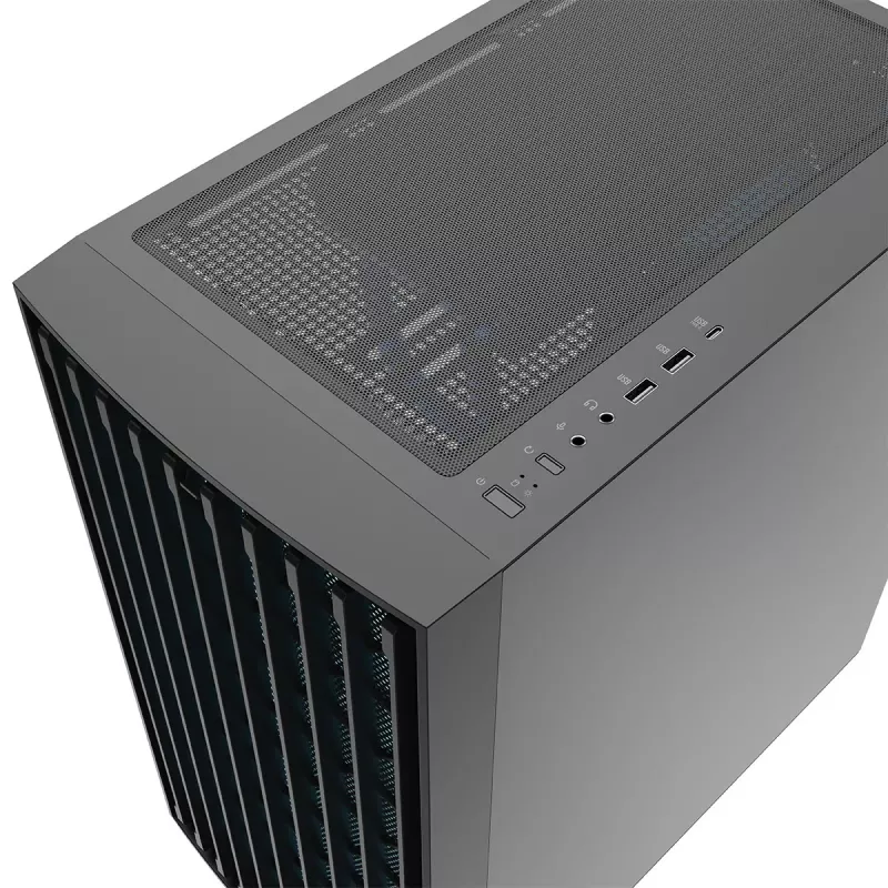 MODECOM BREEZE ARGB Flow MIDI USB 3.0 X 2 USB-C pc-behuizing
