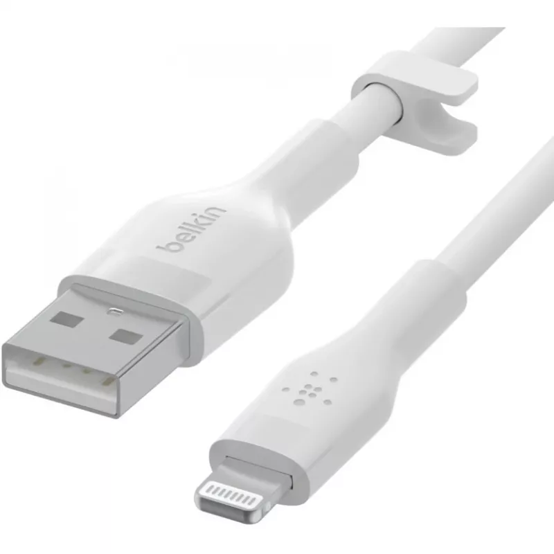 Kabel Belkin Cbl Scicone USB-A LTG 2M blc wit USB A USB C Lightning
