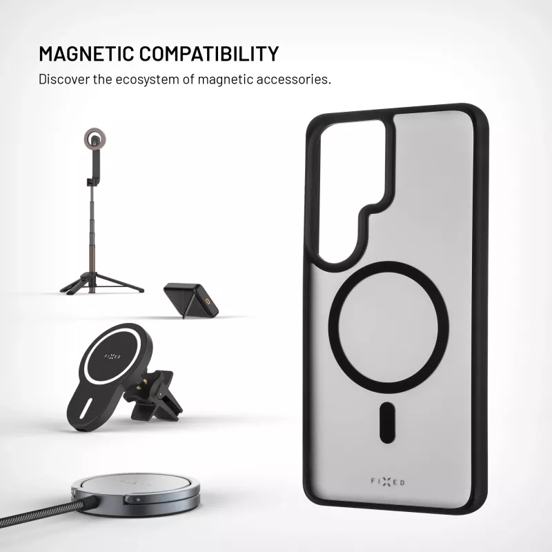 Fixed MagMisty | achterkantcover | Samsung | Galaxy S26 Ultra | polycarbonaat/TPU | zwart