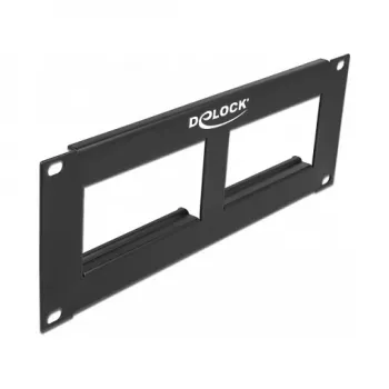 Patchpaneel DeLOCK Easy 45 10 inch 2U zwart