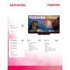 Televisie Toshiba 65UV3463DG 65 inch 4K Ultra HD DLED 3840 x 2160