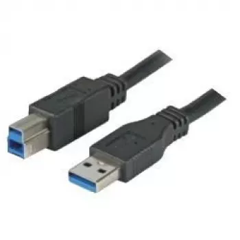 USB-kabel M-Cab USB A - USB B 3 m