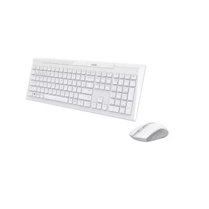 Rapoo 8210M multimode draadloze toetsenbord-en-muisset, wit