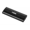 SSD-behuizing IBOX HD-07 voor 1x M.2-schijf, USB 3.2 Gen 2 (10 Gbit/s), USB-C, zwart