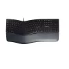 CHERRY KC 4500 ERGO toetsenbord universeel USB QWERTY Nordisch zwart