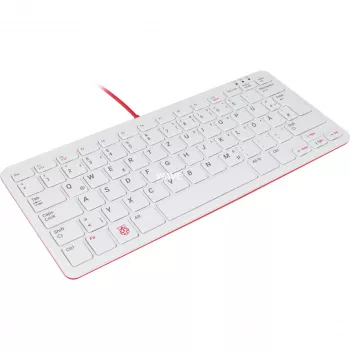 Bedrade USB-toetsenbord Raspberry PI toetsenbord DE RB-TASTA01W — USB-aansluiting, Duitse layout