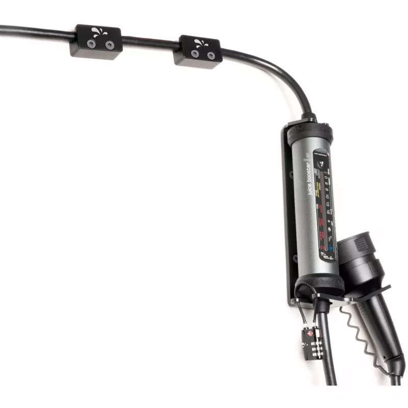 Juice Technology Juice Booster 3 air wandhouder met U-beugel en veiligheidsslot, antraciet