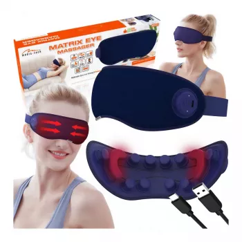 Media-Tech Matrix MT6535 oogmassageapparaat met warmtekompres