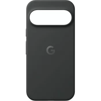 Telefoonhoesje Google Pixelsnap voor Pixel 10 / Pixel 10 Pro, 6,3 inch (16 cm), silicone/microvezel/pc, zwart