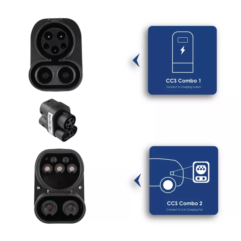 Akyga AK-SC-E11 EV-laadadapter CCS1 / CCS2 Compact 150A