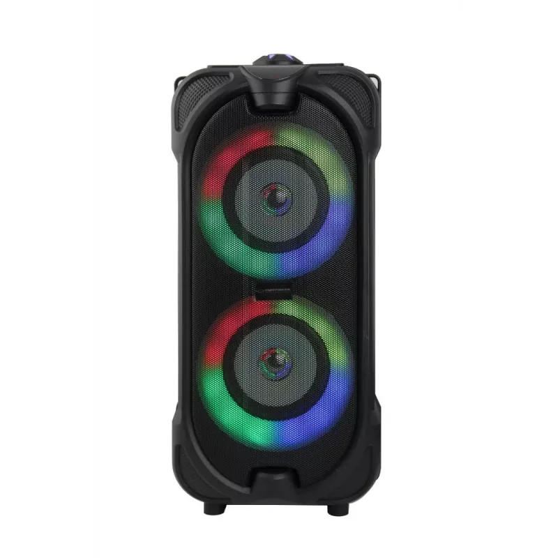 Esperanza EP157 BT FM LED RGB luidspreker zwart 10W