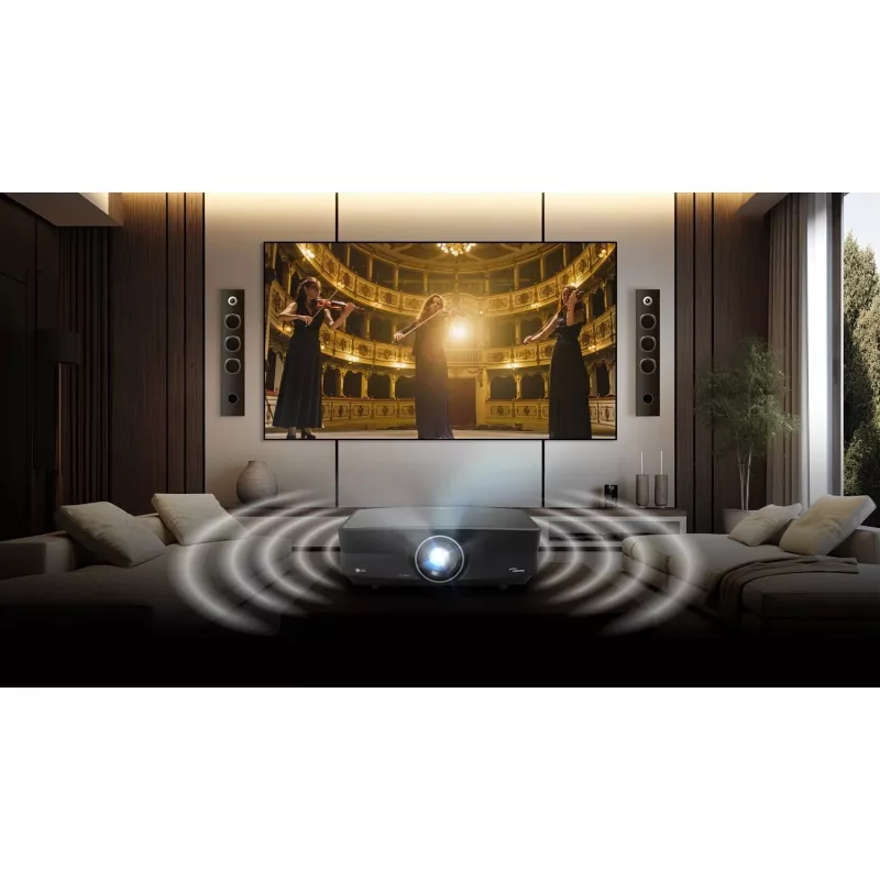 Optoma UHZ68LV dual-laserprojector, DLP, 4K UHD 3840x2160, 5000 ANSI-lumen