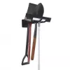 Wandgemonteerde dubbele haken set MACLEAN MC-436 – robuuste staalconstructie, voor gereedschap en opslag