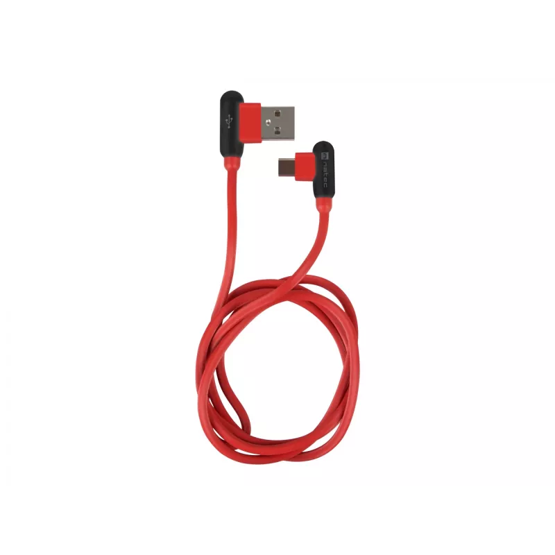 USB-kabel NATEC NKA-1201 USB 2.0 1 m USB A USB C zwart rood