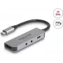 DeLOCK 61064 USB-hub Type-C 3.2 Gen 1 HDMI 3840x2160 60Hz