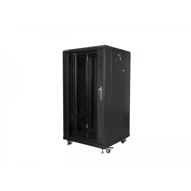 Lanberg FF01-6622-12B rackkast 22U vrijstaand zwart