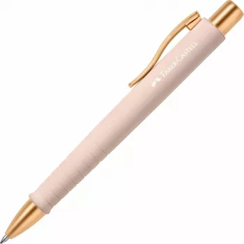 Clip-balpen met intrekmechanisme Faber-Castell 241187 blauw roze