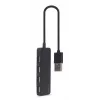 USB 2.0 hub Gembird UHB-U2P4-06 — 4 poorten, compacte USB-uitbreiding