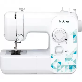 Naaimachine Brother X17S halfautomatisch elektromechanisch — 17 steken, 750 SPM, vrije arm
