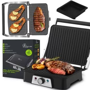 Extralink Smart Life elektrische grill SJ-36 | elektrische grill | 2000W, temperatuurgestuurde grill