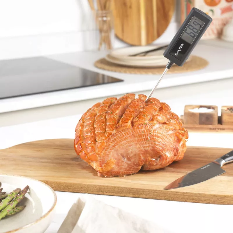 Vleesthermometer Salter SA00634FEU12 digitaal met directe meting en LCD-display