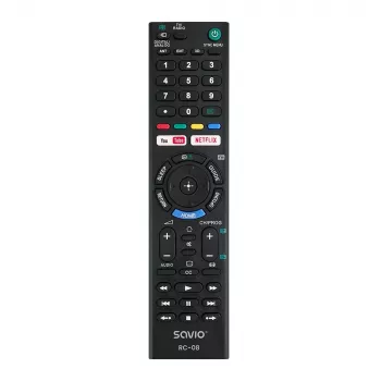 Savio RC-08 afstandsbediening tv drukknoppen
