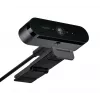 Logitech BRIO 4K Ultra HD Pro webcam 960-001106, 4096x2160, HDR, RightLight 3, 5x digitale zoom, autofocus, USB 3.0 (USB-C), zwart