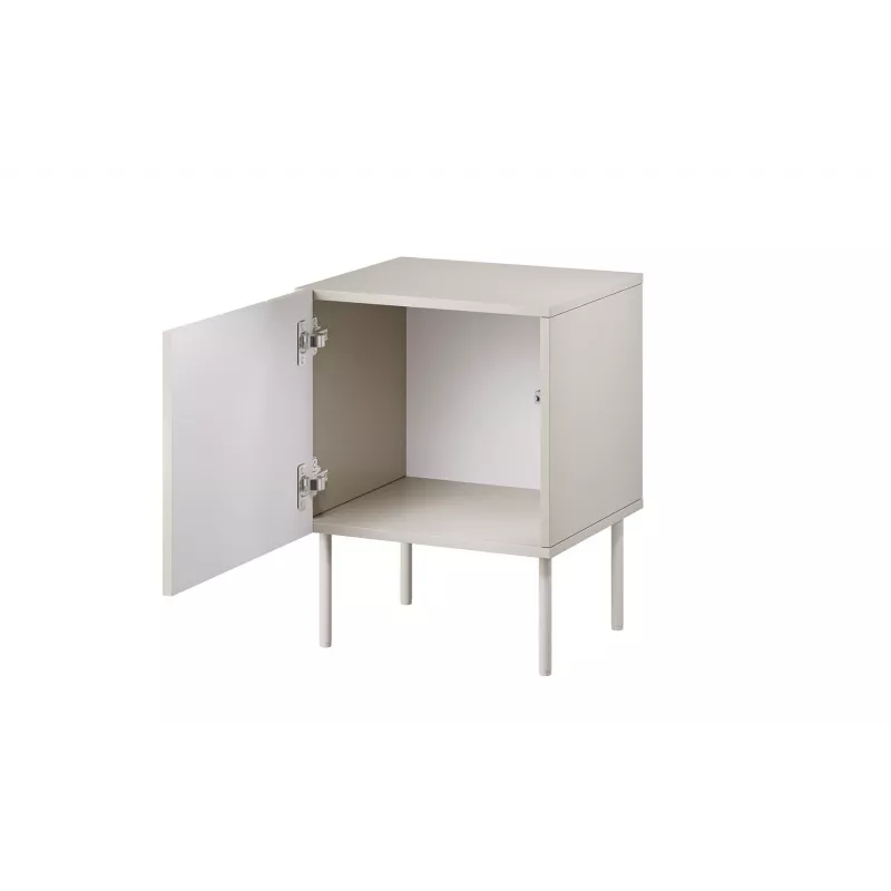Nachtkastje Cama Meble ISLA 44,5x40x59 cm cashmere mat, MDF & spaanplaat, set van 2