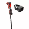 Skistokken Leki 3D AIRFOIL zwart/rood 120 cm