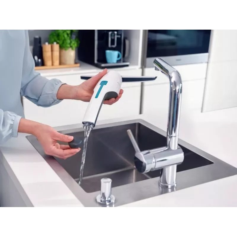 Leifheit 51030 elektrische raamreiniger wit