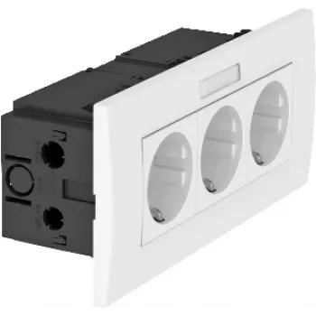 OBO Bettermann SDE-RW D0RW3B stopcontact wit (6119433)
