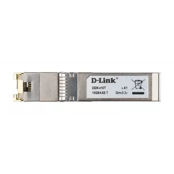 D-Link SFP+ 10GBASE-T koper-transceiver, koper, 10000 Mbit/s, SFP+, T, 30 m, 10 Gigabit Ethernet