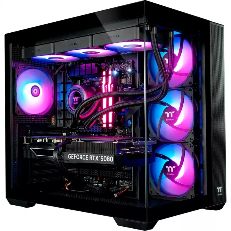 Thermaltake FTW RTX 5080 zwart Intel Core i7 16 GB 1 TB SSD NVIDIA RTX 5080 Windows 11 Home 64-Bit