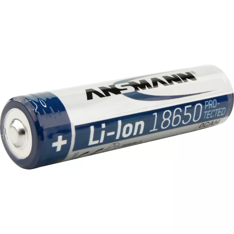 ANSMANN - accu 18650 - Li-Ion - 2600 mAh - 9,36 Wh - zilver (1307-0000)