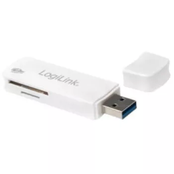 LogiLink CR0034A kaartlezer USB 3.2 Gen 1 (3.1 Gen 1) wit