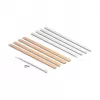 DeLOCK 67057 19 inch D-type patchpanel met trekontlasting, 32 poorten, zwart