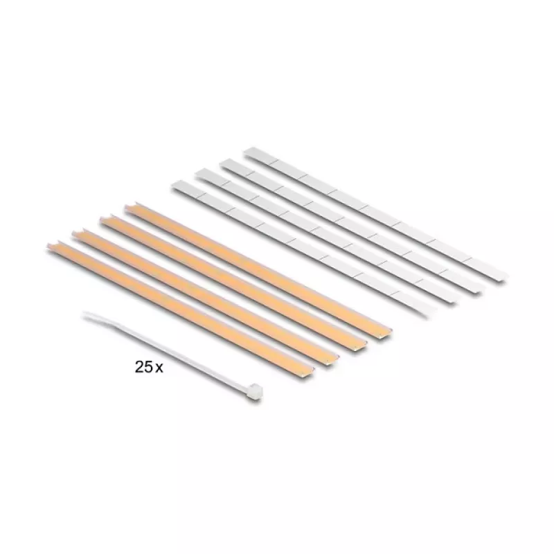 DeLOCK 67057 19 inch D-type patchpanel met trekontlasting, 32 poorten, zwart