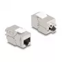 DeLOCK keystone-module RJ45-bus naar LSA Cat.6A slank gereedschapsloos