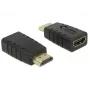 Adapter HDMI (stekker) > HDMI (bus), EDID-emulator (zwart)