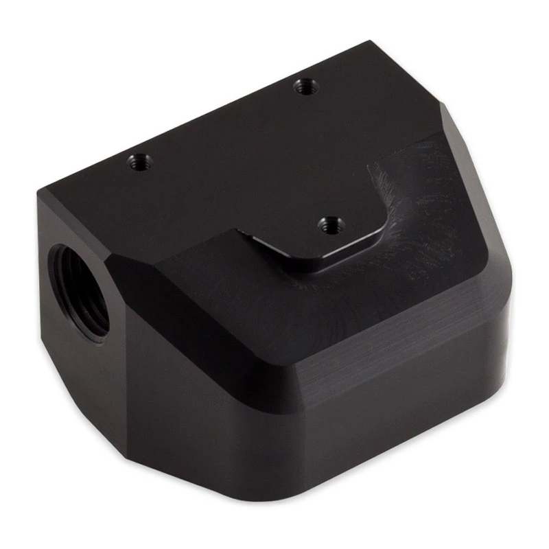 Flow Sensor Aqua-Computer doorstroomsensor high flow 2, 2x G1/4 – zilver/zwart