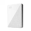 Western Digital WD My Passport 5 TB wit USB 3.0 / 2,5 inch, 19,15 mm / 256-bits versleuteling / WD Backup / wit (WDBPKJ0050BWT-WESN)