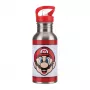 Paladone Super Mario metalen waterfles met rietje