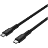 CANYON kabel OnWire 60CL C-C 60W COLOR gevlochten 1m zwart