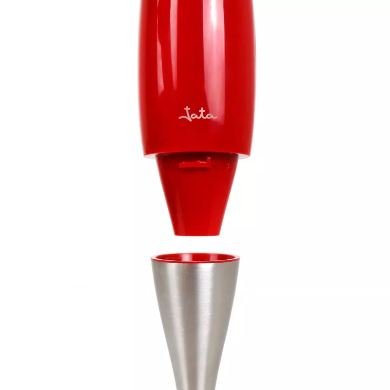 Staafmixer JATA JEBT1852 rood roestvrijstaal