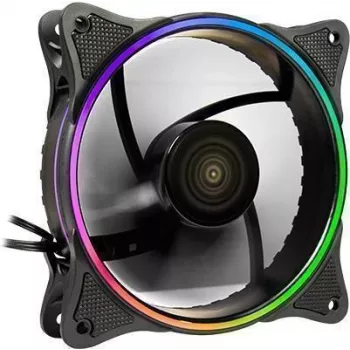 Ventilator Inter-Tech 88885552 computerkoelsysteem 12 cm zwart