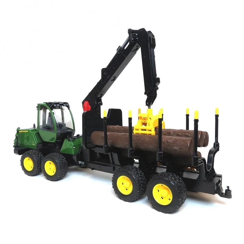 Bruder John Deere 1210E Forwarder met grijper