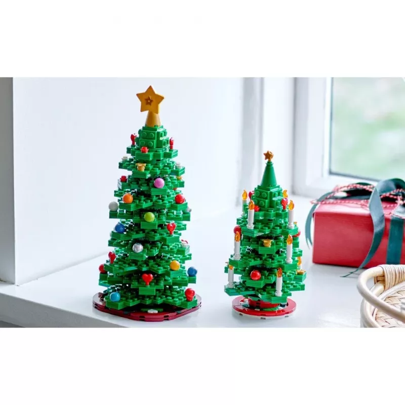 LEGO Kerstboom set 40573 – seizoensgebonden uitstalmodel, decoratieve minibouw