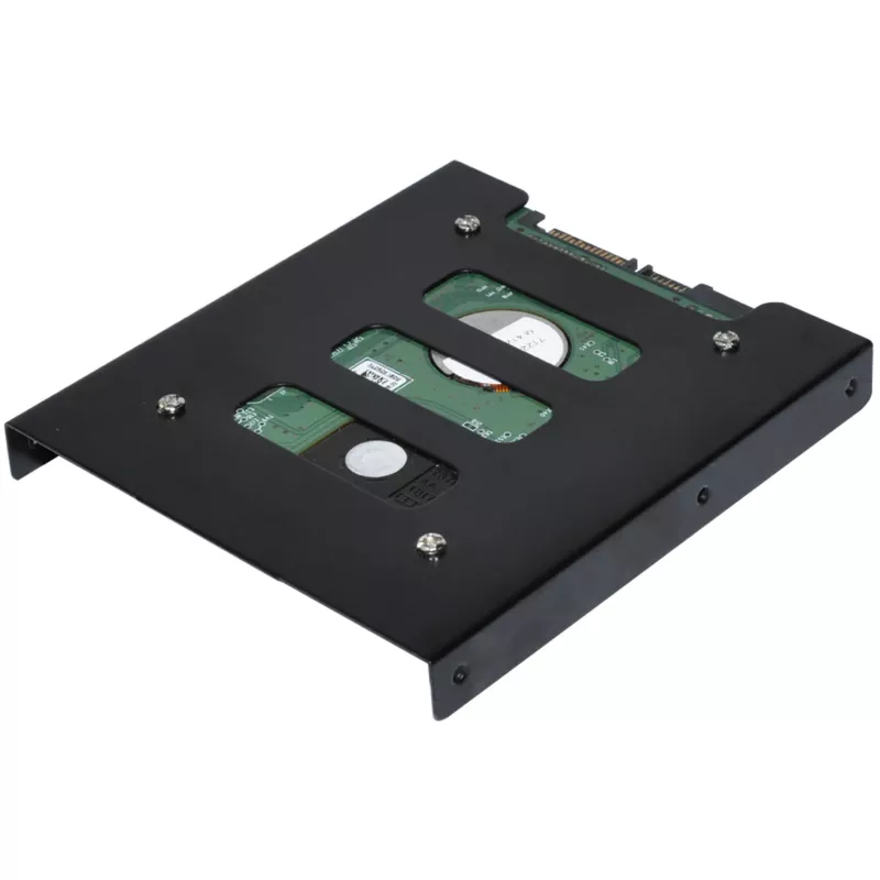 Montageframe ultron intern 1x2.5 SSD/HDD metaal zwart (377213)