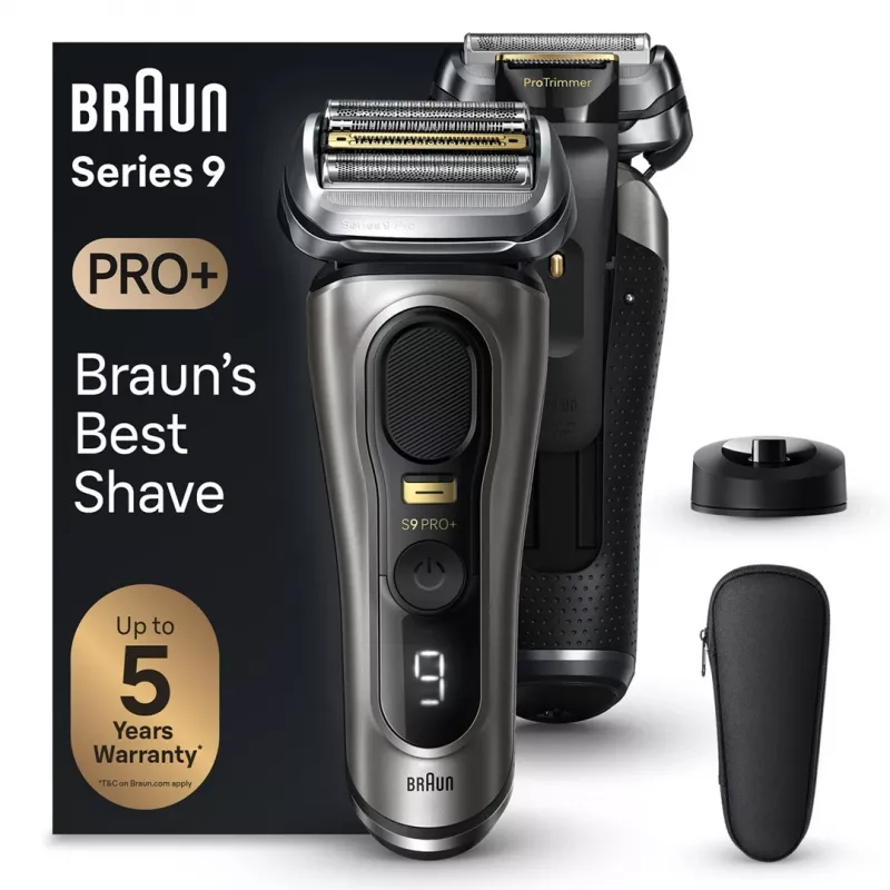 Braun Series 9 Pro+ 9515s elektrisch scheerapparaat - nat & droog, metallic