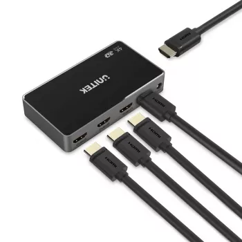 UNITEK V1109A HDMI-videosplitter 4x HDMI 4K 1.4b